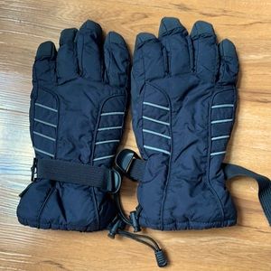 Mirafil insulated black gloves